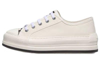 DIOR Walk'n'Dior Platform Shoes Stylish Skateboarding Shoes Women's White