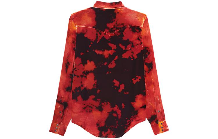 SAINT LAURENT Shirts Men Burgundy