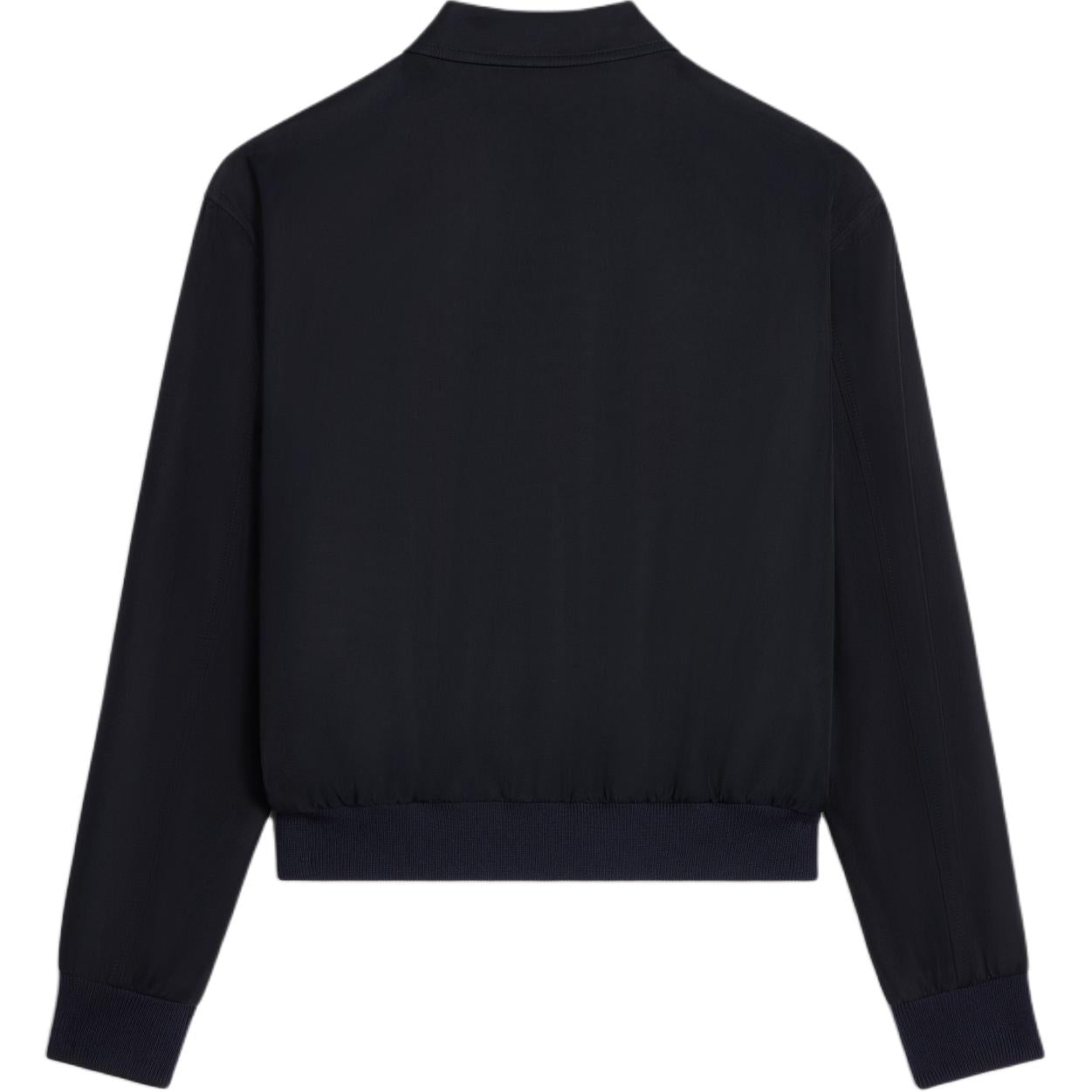 CELINE Triomphe Blouson Jacket In Rayon Twill
