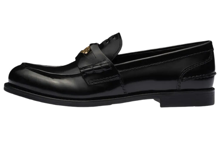 MIU MIU Leather Penny Loafers