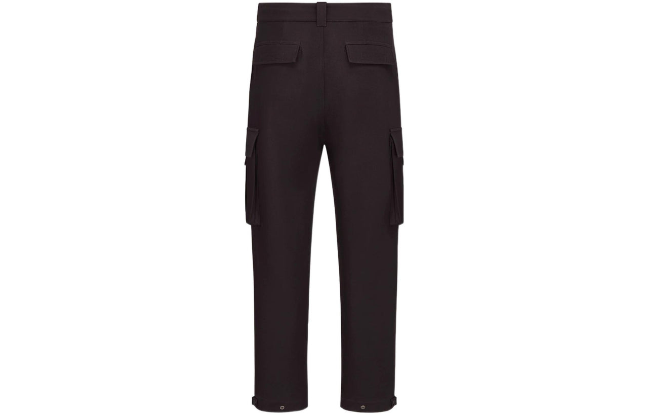 DIOR Quarterly New Products Cargo Pants Men Black