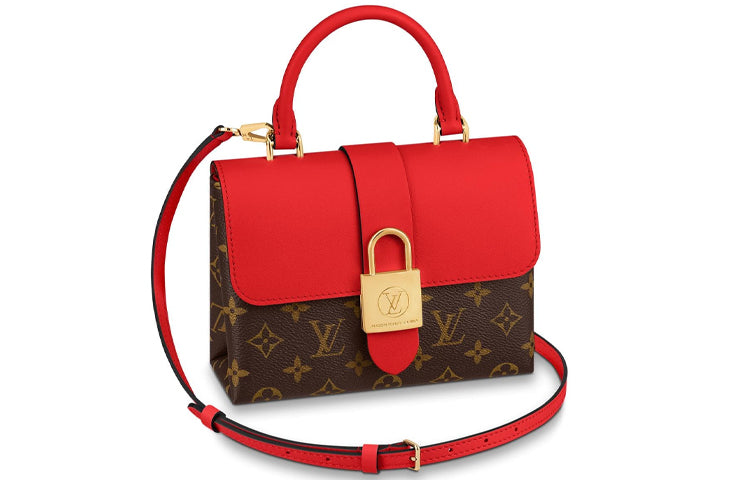 LOUIS VUITTON Locky Monogram Bb Coquelicot