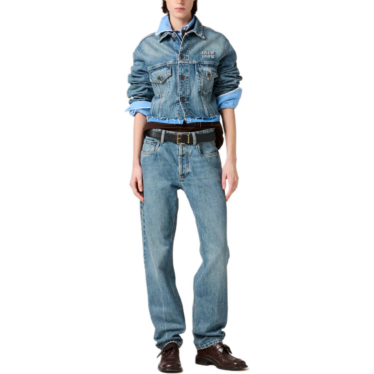 MIU MIU Denim Pants Denim