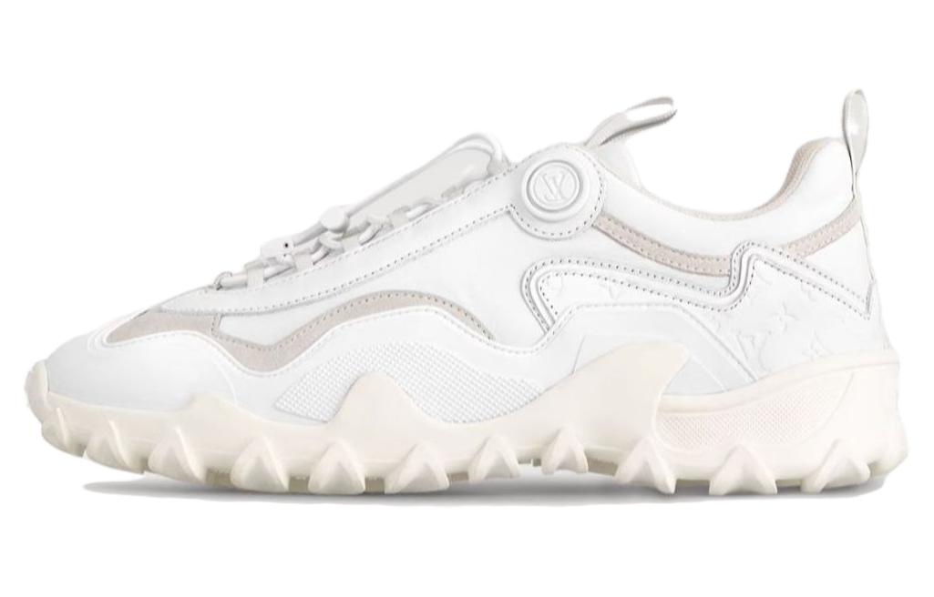 LOUIS VUITTON LV RUSH Wear-Resistant Low-Top Casual Shoes Women's White