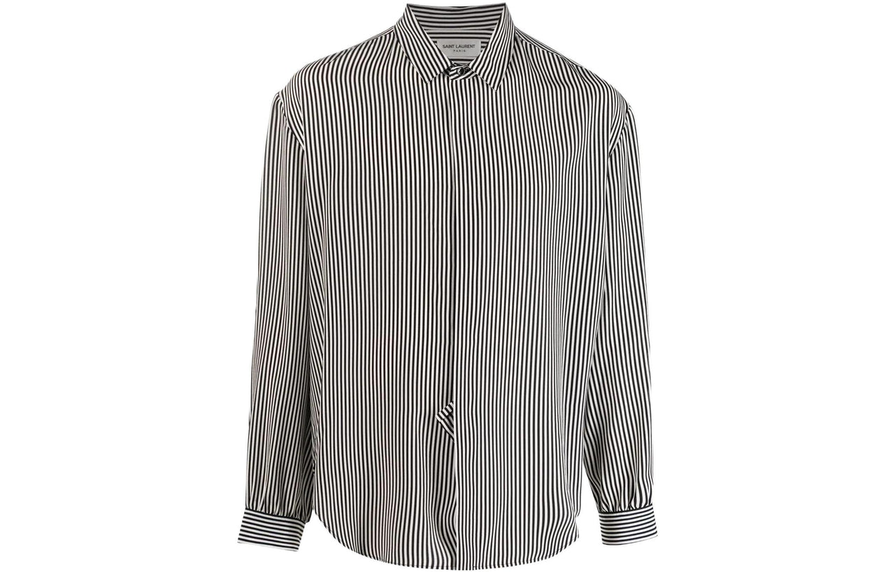 SAINT LAURENT Shirts Men Black