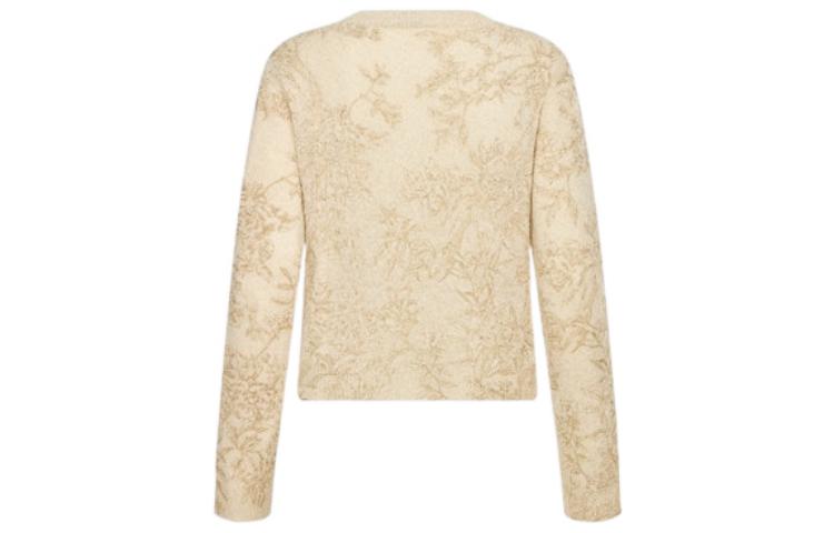 DIOR Cashmere Sweaters Women's Gold