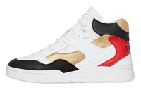 CELINE CT 06 Mid Top Stylish Skateboarding Shoes Men's White