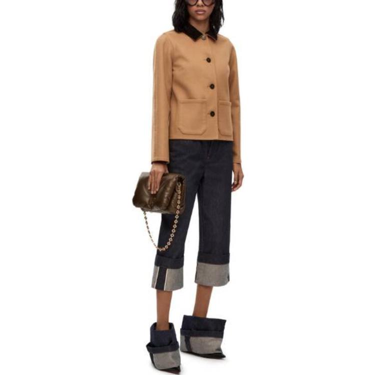 LOEWE SS23 Jackets & Coats Women's Camel
