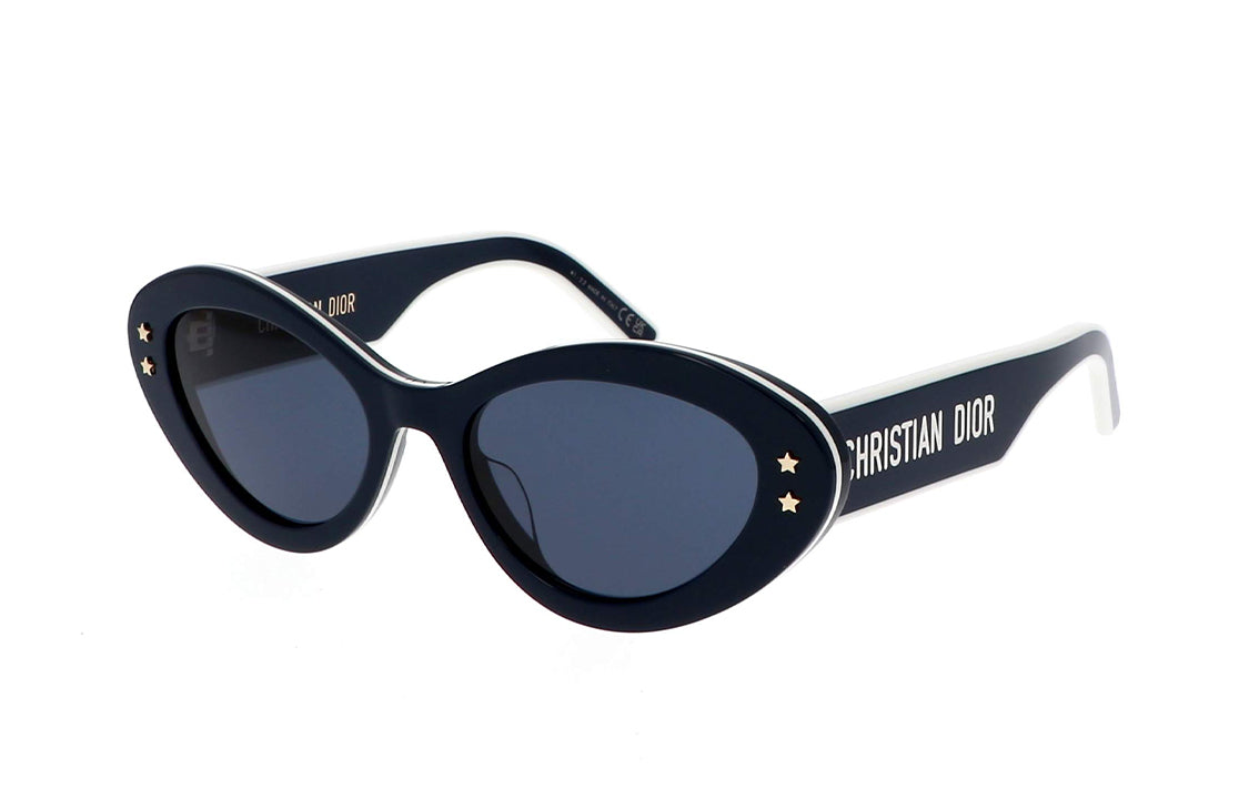 DIOR Acetate Cat Eye Sunglasses Women's Blue