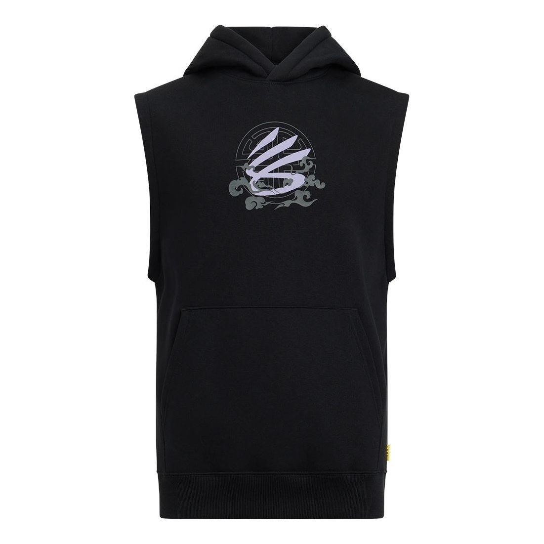 Under Armour Curry Tour Sleeveless Hoodie 'Black' 6001841-001