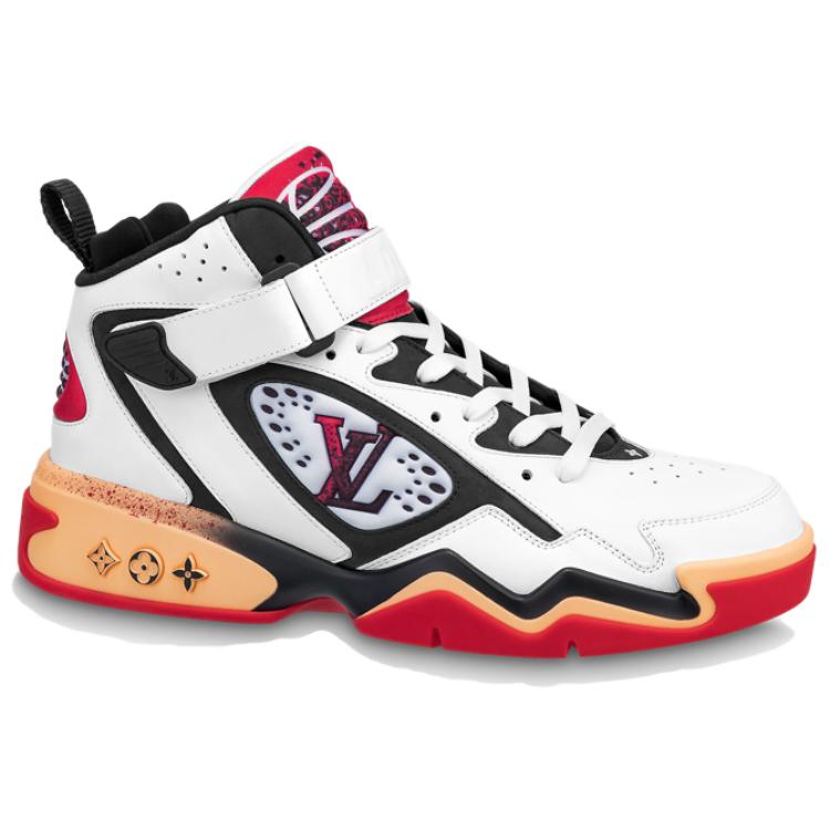 LOUIS VUITTON Trainer 2 Sneakers 'White Red'