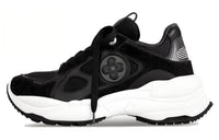 LOUIS VUITTON Run 55 Low-Top Casual Shoes Women's Black