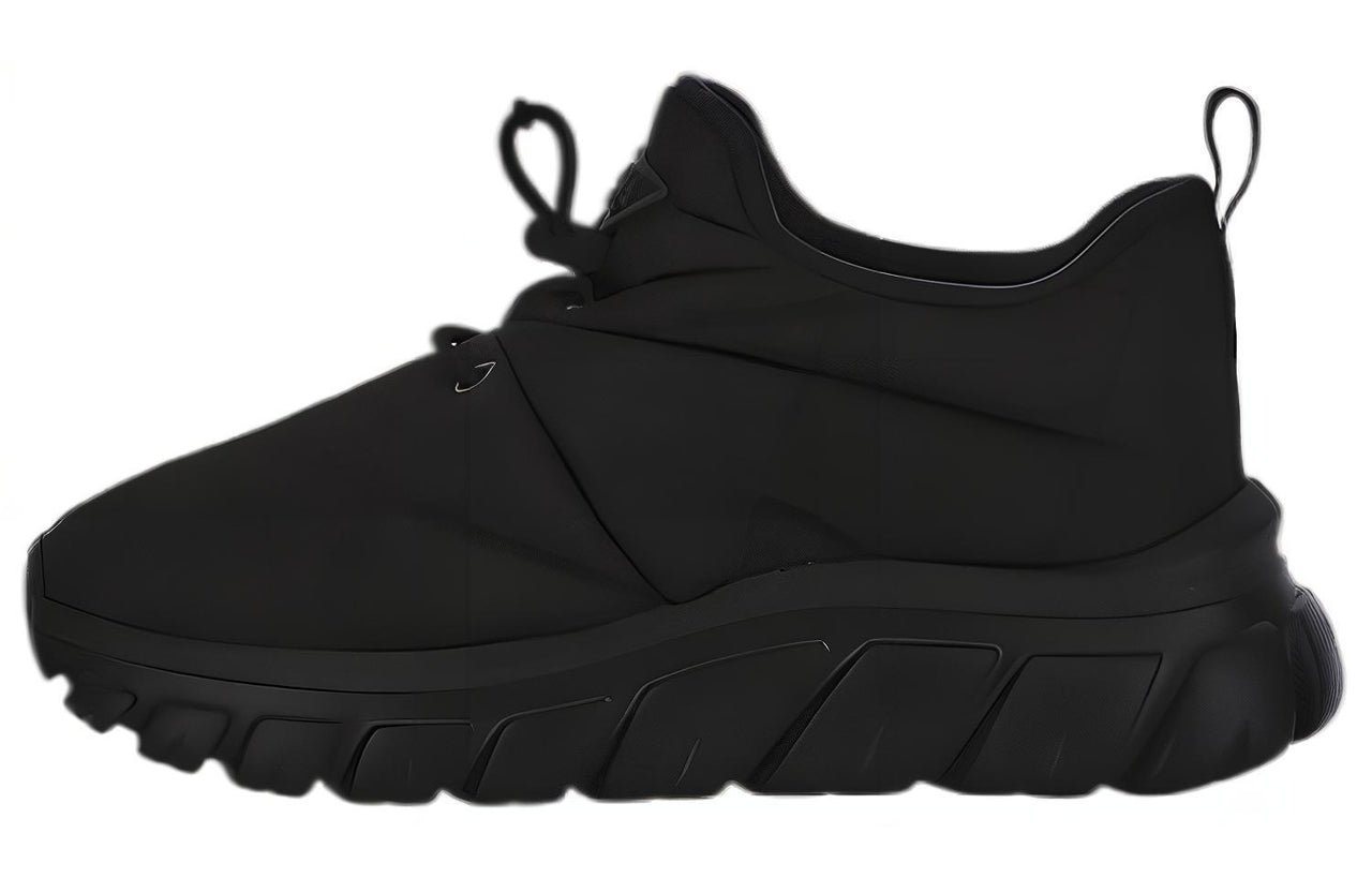 PRADA Low Top Stylish Skateboarding Shoes Women's Black