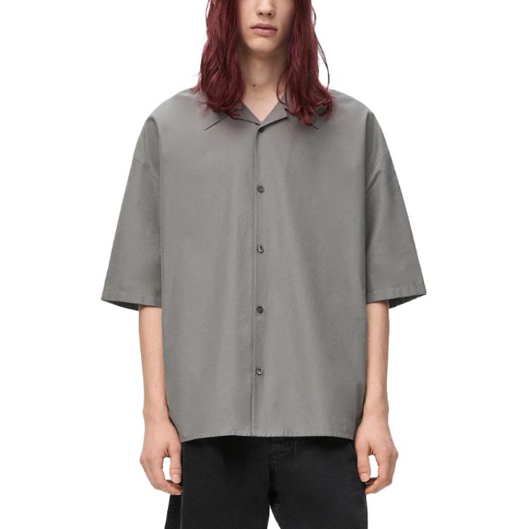 LOEWE Shirts Men Gray