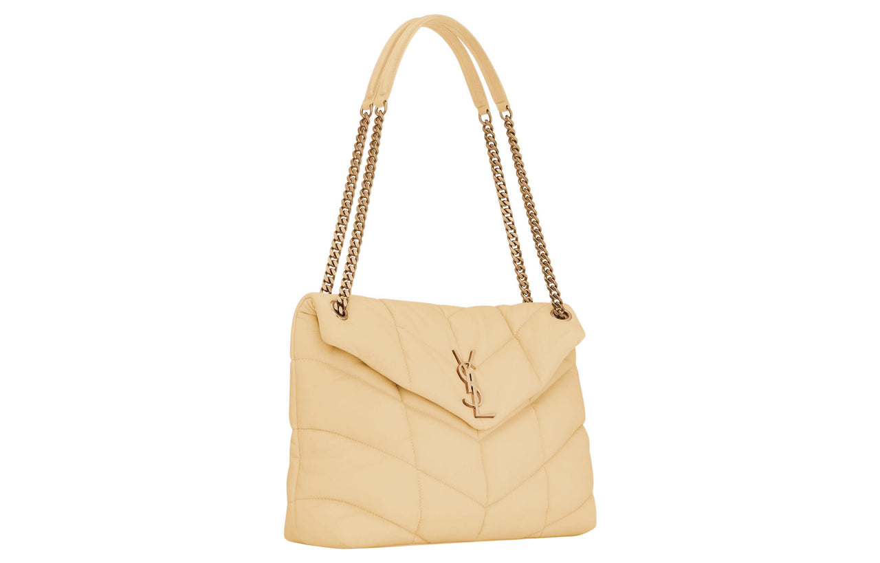 SAINT LAURENT LOULOU Sheepskin Crossbody Bag, Shoulder Bag Women's
