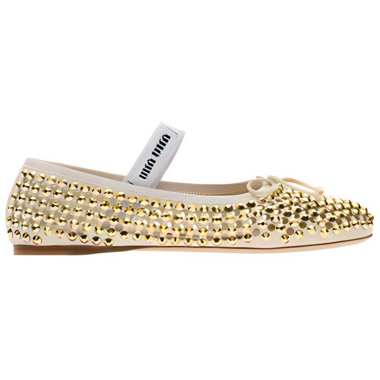 MIU MIU Casual Single Shoes Women's Yellow