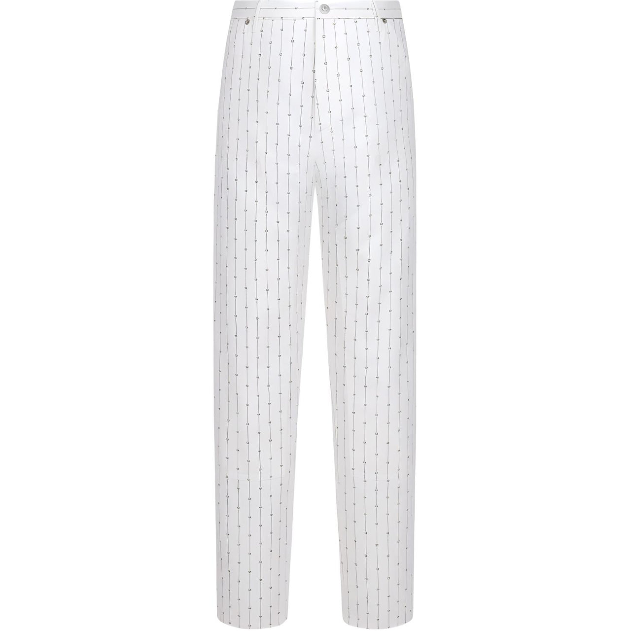 DIOR Dior Quarterly New Products SS22 Jeans Men's White