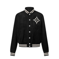 LOUIS VUITTON Embellished Lambskin Bomber Blouson