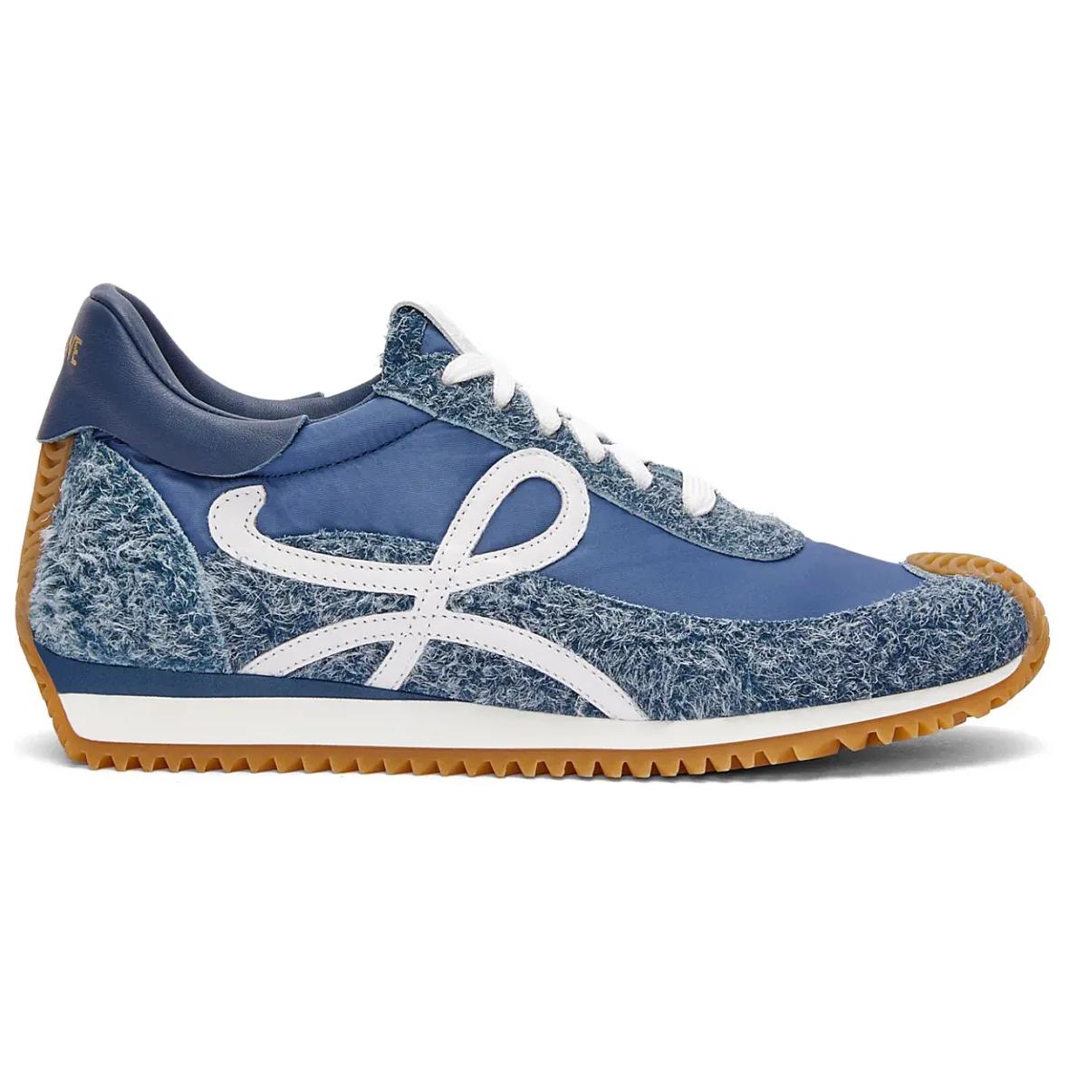 LOEWE Flow Runner Casual Shoes Women's Primary Color Denim