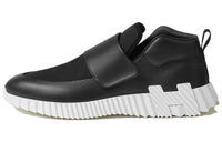 HERMES Low-Top Casual Shoes Men's Black