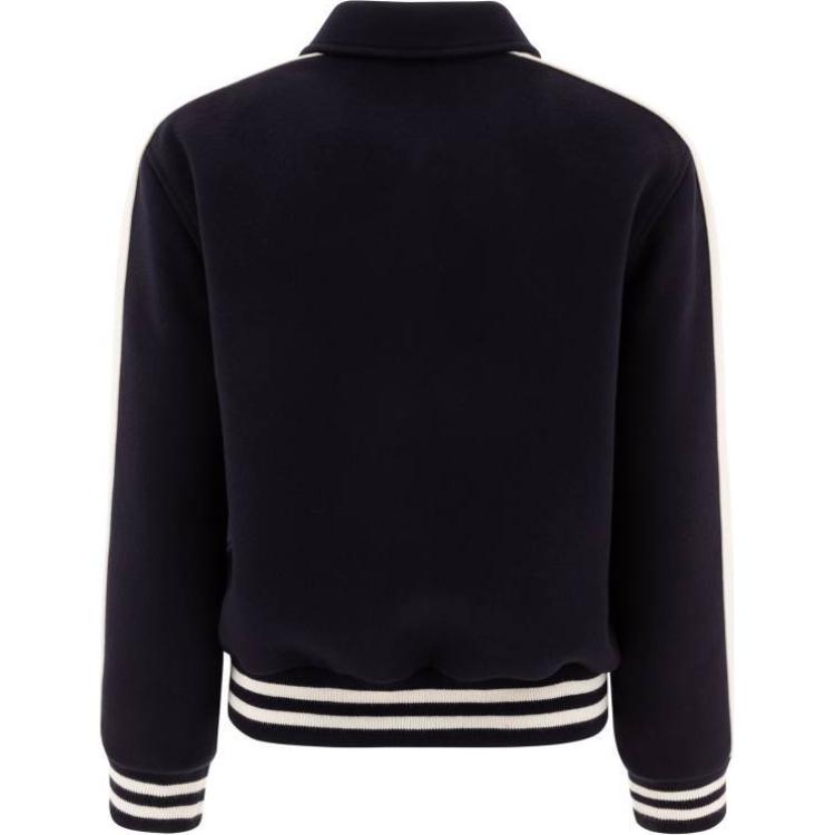 CELINE Triomphe Teddy Jacket In Double Face Cashmere