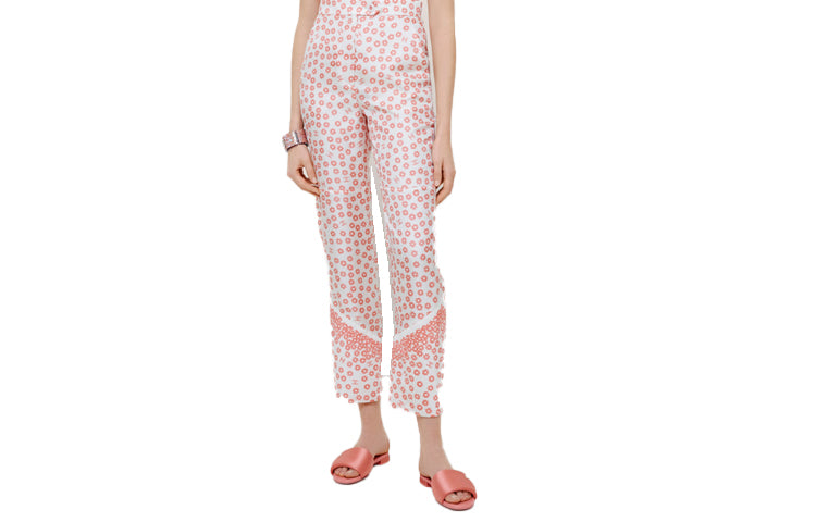 CHANEL Casual Pants Women's Pink