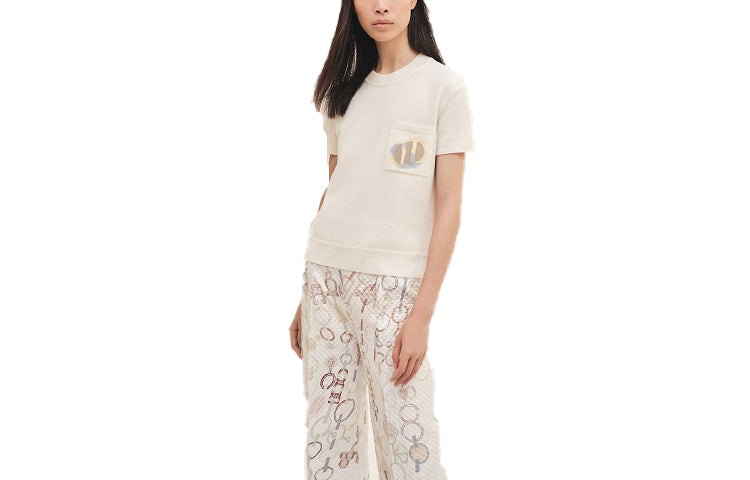 HERMES T-Shirts Women's White