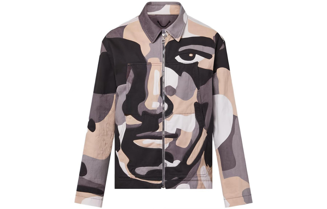 LOUIS VUITTON FW23 Denim Jacket Men's Multicolor