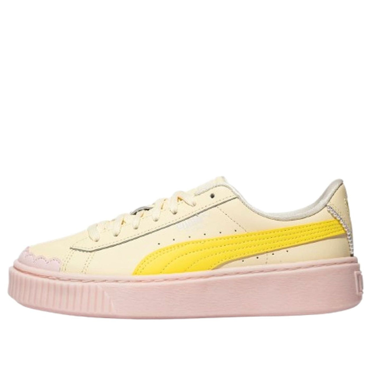 (WMNS) PUMA Suede Classic Low 'Light Pink Yellow' 398910-02