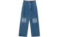 LOEWE Anagram Baggy Jeans 'Jeans Blue'