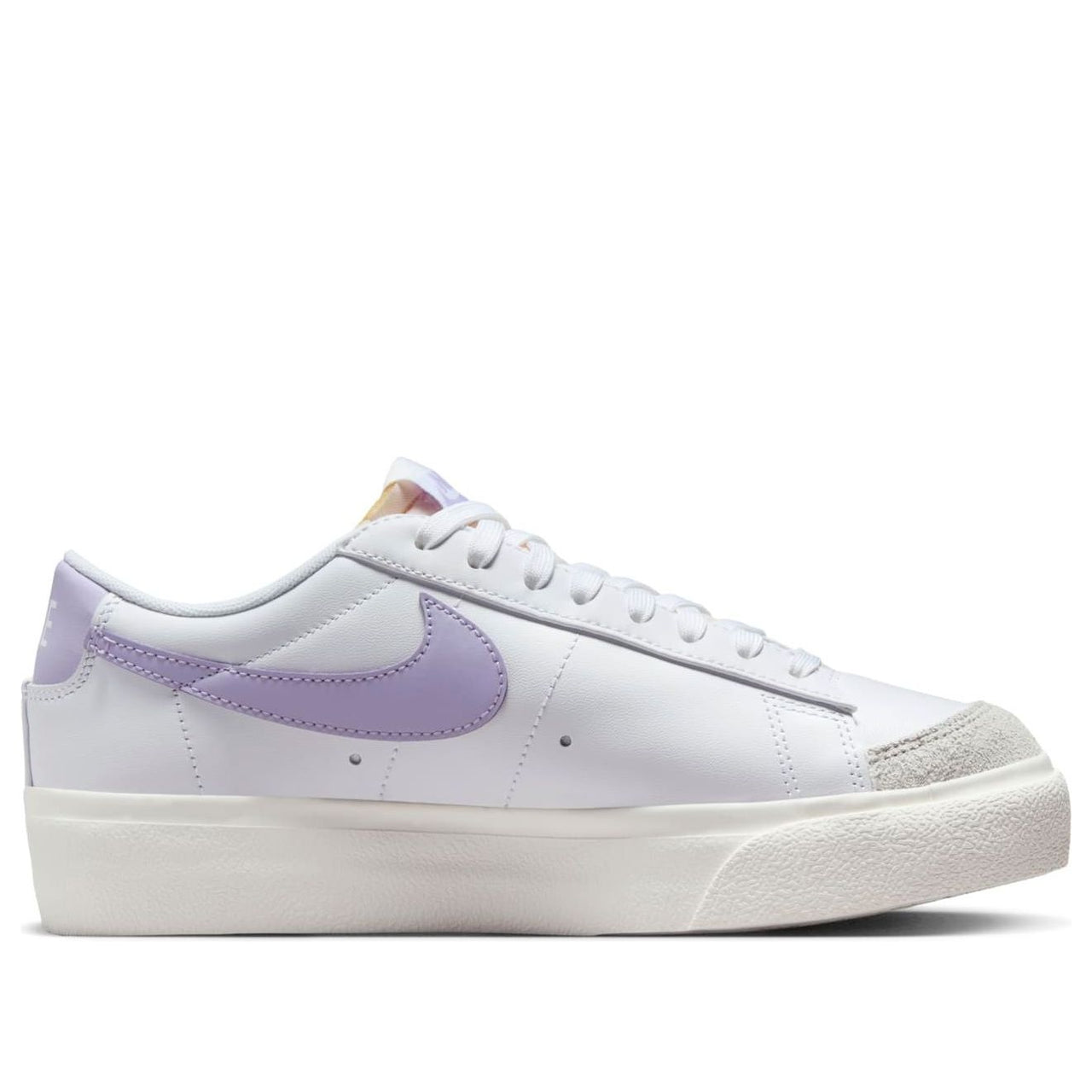 (WMNS) Nike Blazer Low Platform 'White Lilac Bloom' DJ0292-114