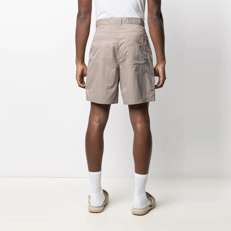 HERON PRESTON SS21 Spray Cotton Shorts 'Khaki' HMCB005R21FAB0016100