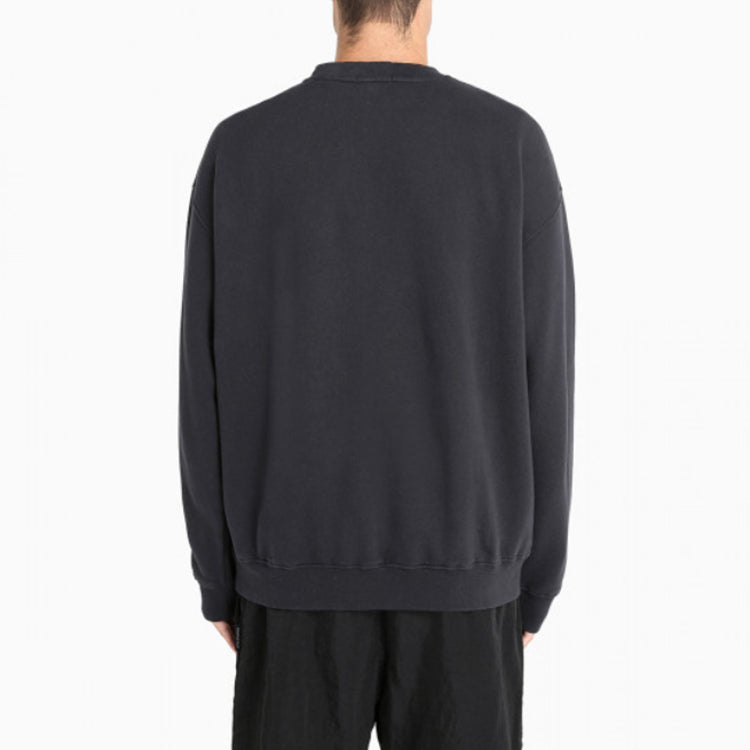 HERON PRESTON Heron Crew Sweatshirt 'Black' HMBA003F198080010488