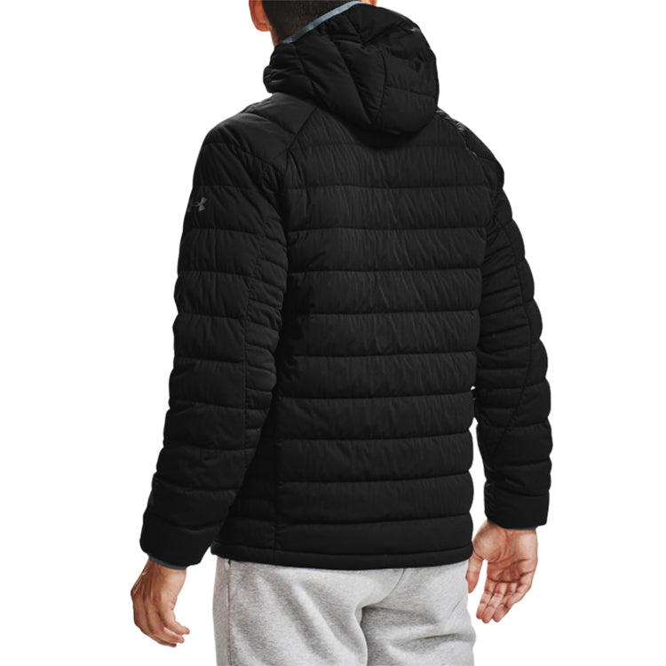 Under Armour Packable Stretch Fleece Down Jacket 'Black' 1355858-001