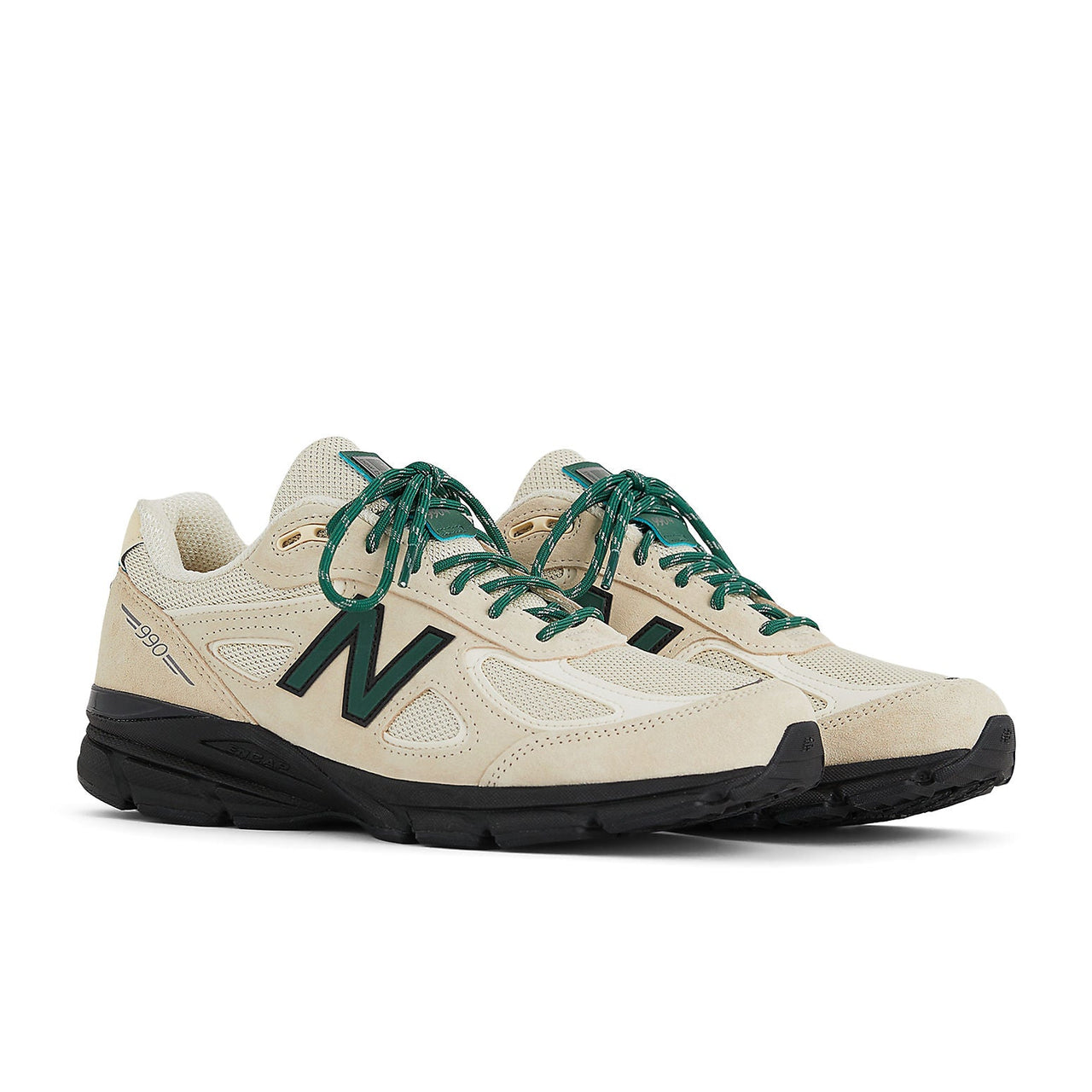 New Balance 990v4 Made in USA 'Macadamia Nut Black' U990GB4