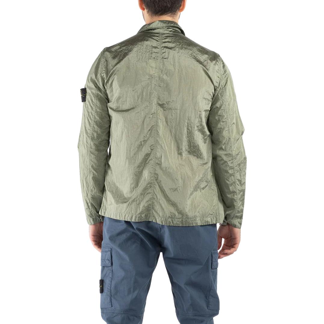 STONE ISLAND Compass Patch Zip Up Jacket 'Green' 781510919-V0052