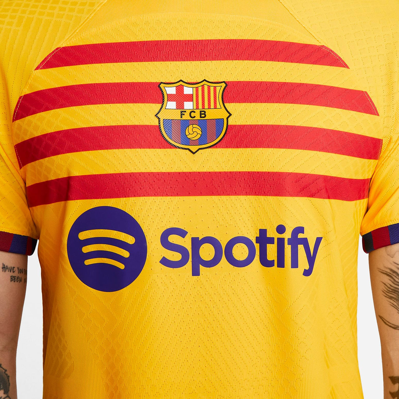 Nike Dri-FIT ADV FC Barcelona 23-24 Match Fourth Soccer Jersey 'Yellow' DR5077-729