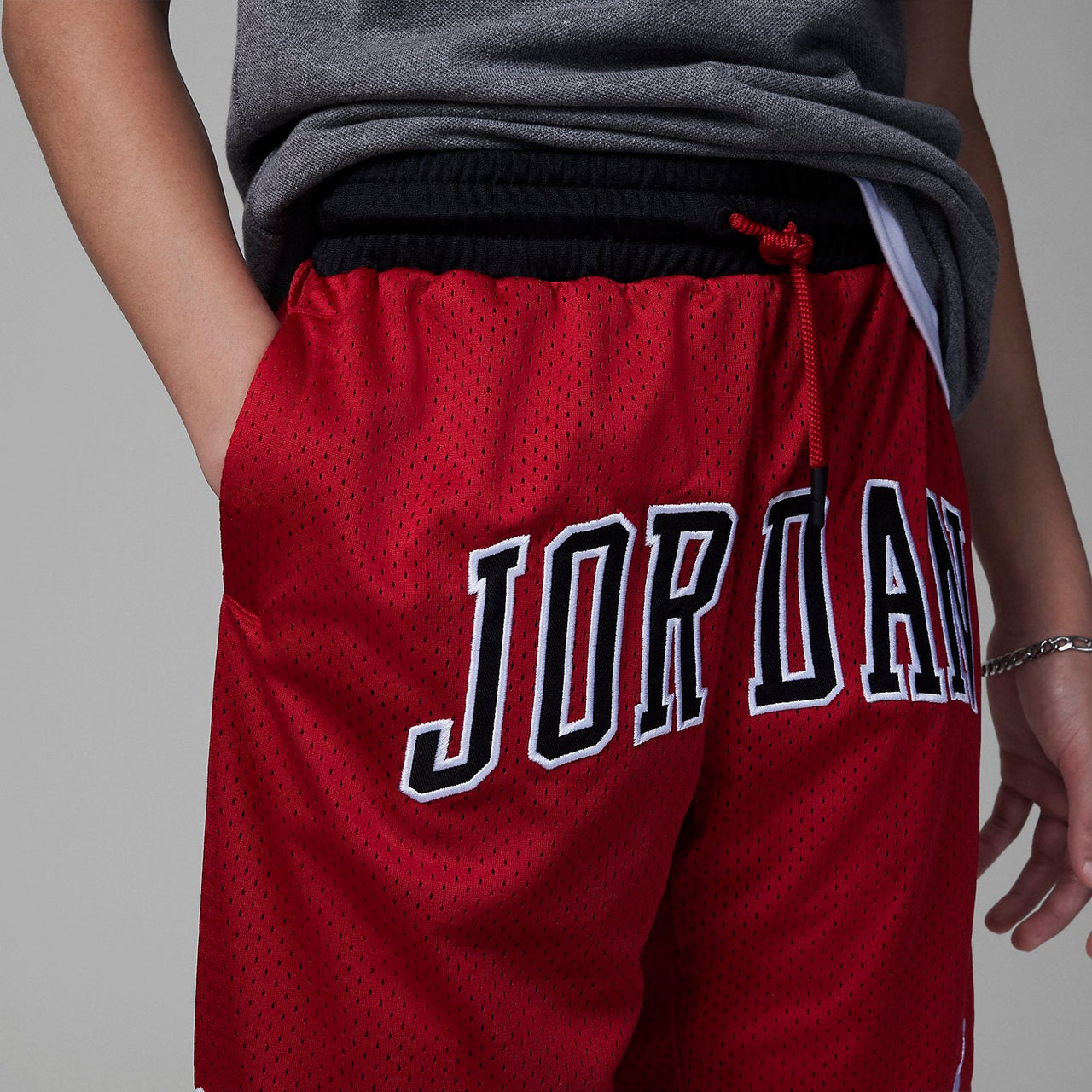 (PS) Air Jordan Word mark Short 'Red' FQ0611-687