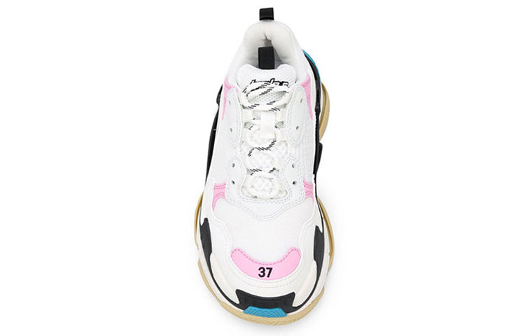 (WMNS) Balenciaga Triple S Trainer 'White Pink' 524039W09OM9054