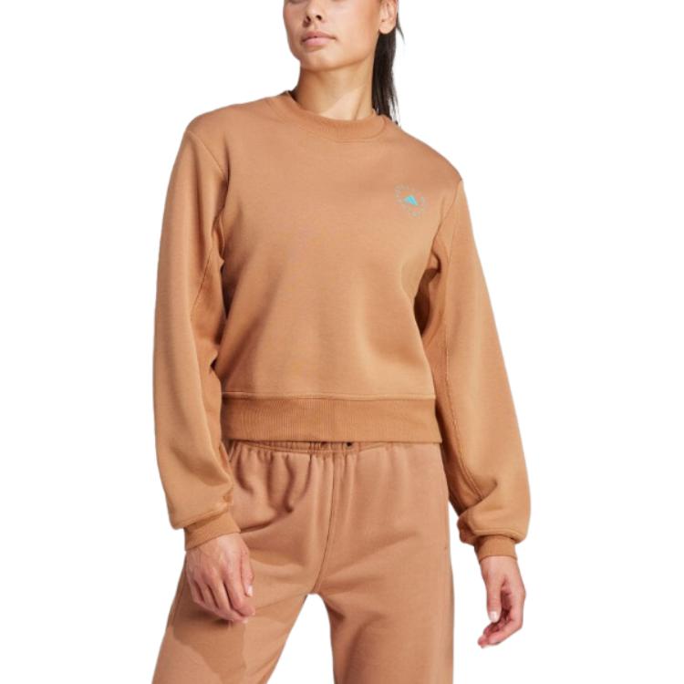 (WMNS) adidas by Stella McCartney Sportswear Sweatshirt Asia Sizing 'Timber' IT8282