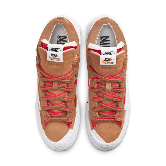 Nike sacai x Blazer Low 'British Tan' DD1877-200 • SneakerSouqq