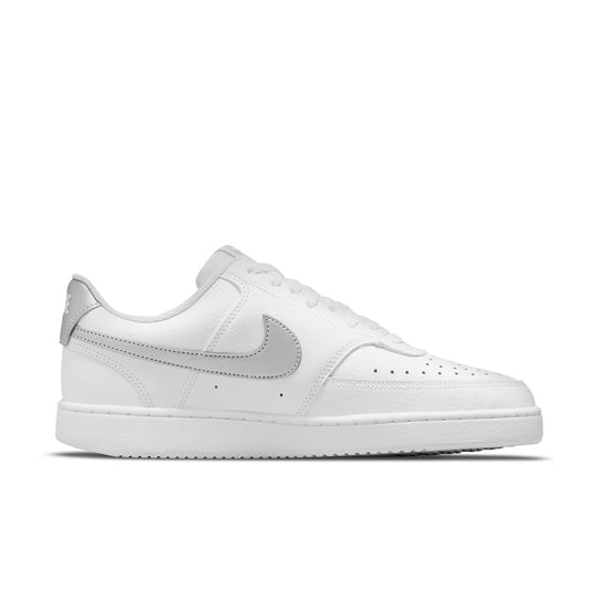 (WMNS) Nike Court Vision Low 'White Metallic Silver' CD5434-111