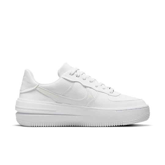 (WMNS) Nike Air Force 1 PLT.AF.ORM 'Triple White' DJ9946-100