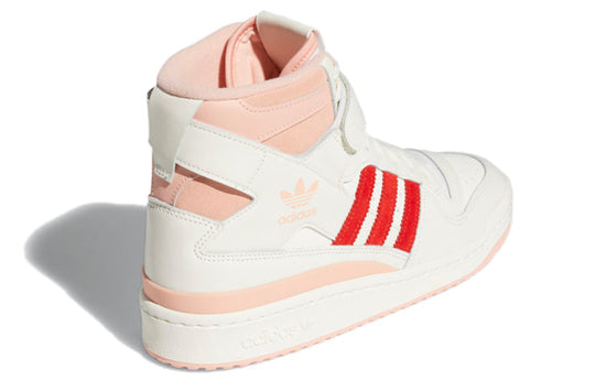 Adidas Forum 84 Hi Off White Pink shops Red