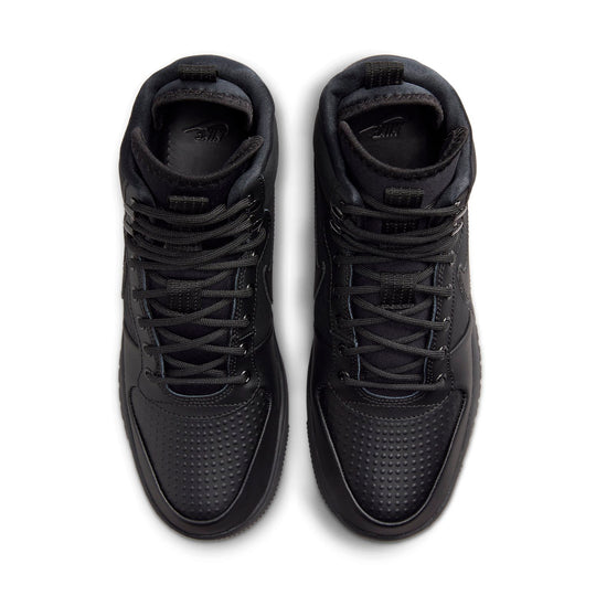 Nike Court Borough Mid Winter 'Triple Black' AA0547-002