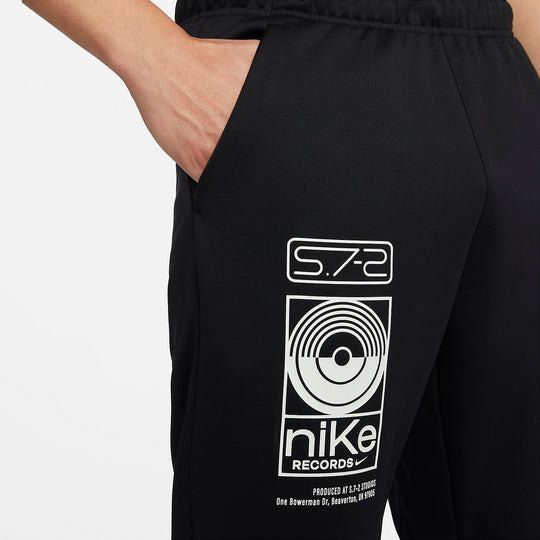 Nike Studio '72 Therma-FIT Fleece Fitness Pants 'Black' FN3329-010