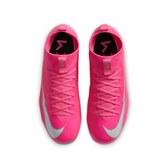 GS Nike Mercurial Superfly 7 Academy MG Pinkred Black Gray DB5609 SneakerSouqq