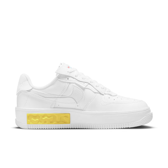 (WMNS) Nike Air Force 1 Fontanka 'White Opti Yellow' DA7024-101