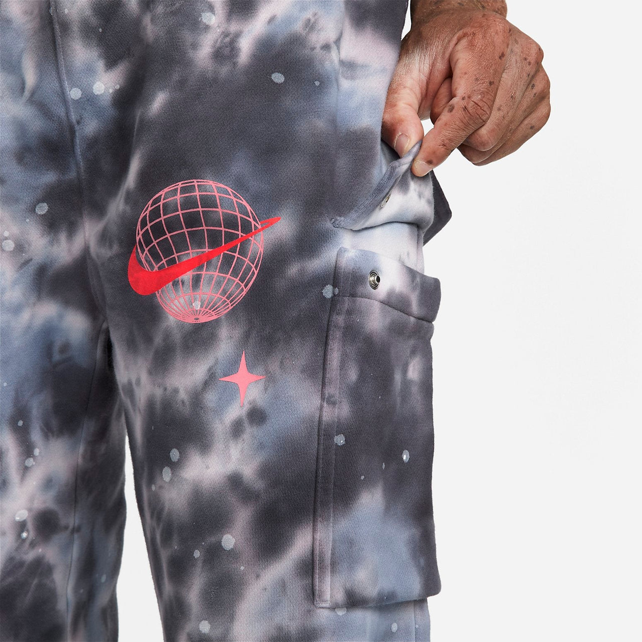 Nike Nsw Club Space Wave Cargo Pants 'Multi' FB9041-410