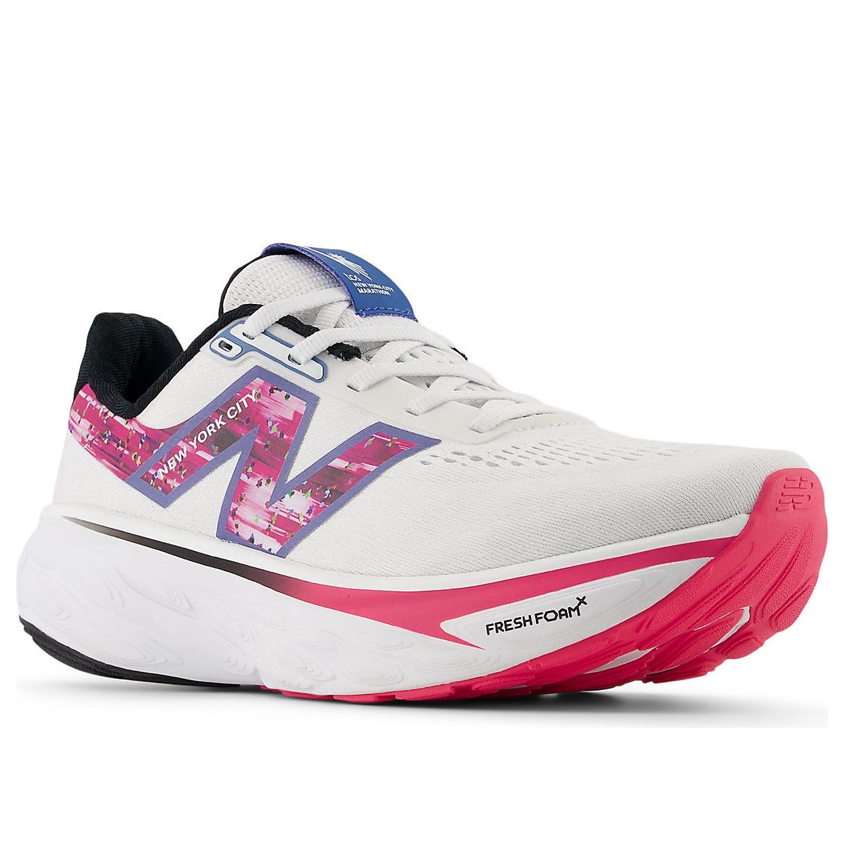 (WMNS) New Balance Fresh Foam X 1080v14 'TCS NYC Marathon White Hi-Pink' W1080Z14